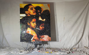 Barack and the girls